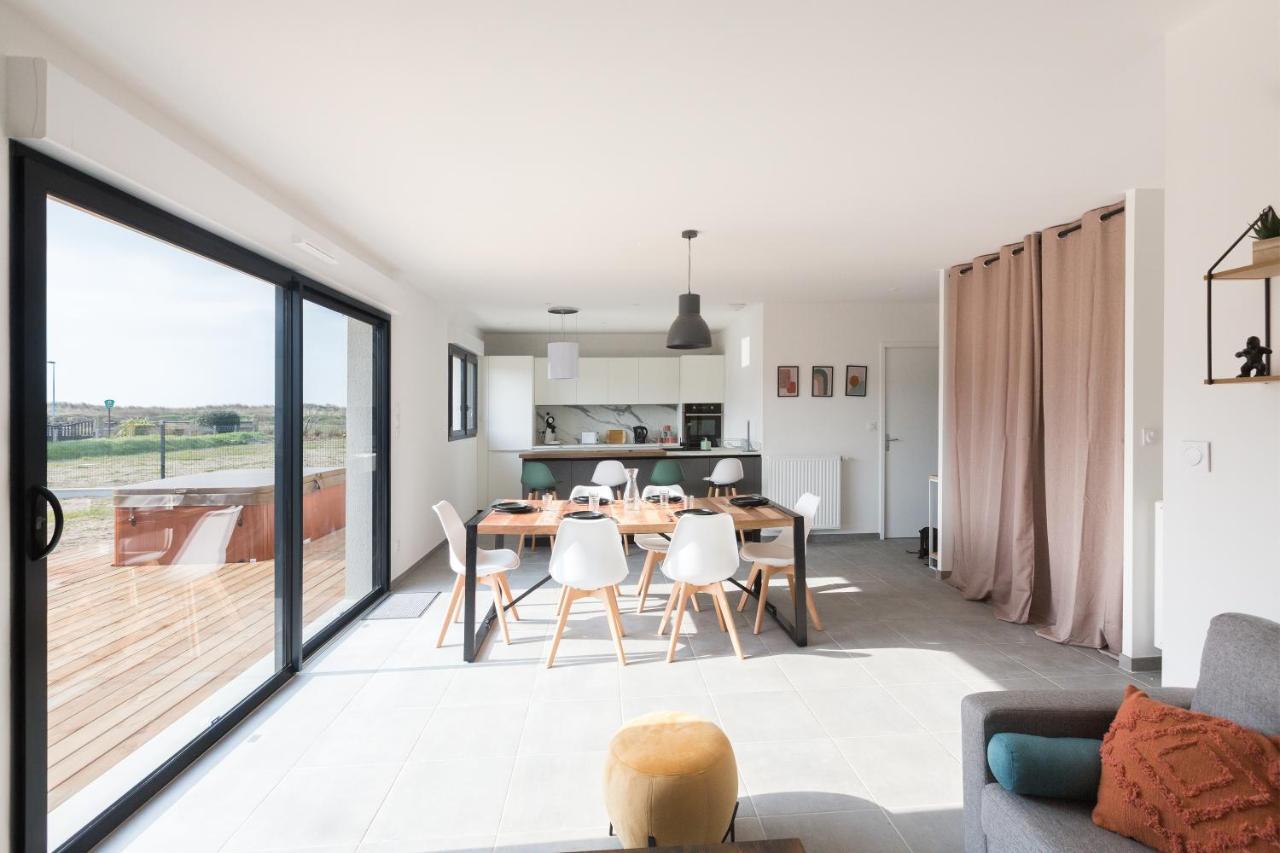 הוילה Bretteville-sur-Ay Sea House With Jaccuzy מראה חיצוני תמונה