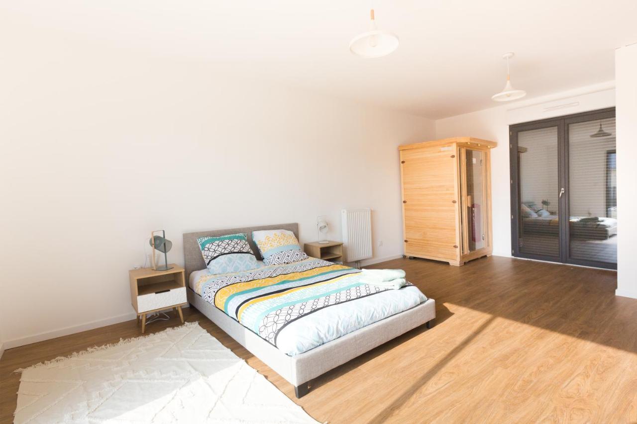 הוילה Bretteville-sur-Ay Sea House With Jaccuzy מראה חיצוני תמונה
